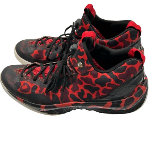 Zapatillas deportivas Reebok ZPump Rise para hombre talla 11 rojas de baloncesto atletismo - Imagen 3 de 6