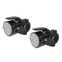 Motorrad Zusatzscheinwerfer ZS2 FüR Daelim Roadwin 125 R FI LED E-Zulassung Lumi