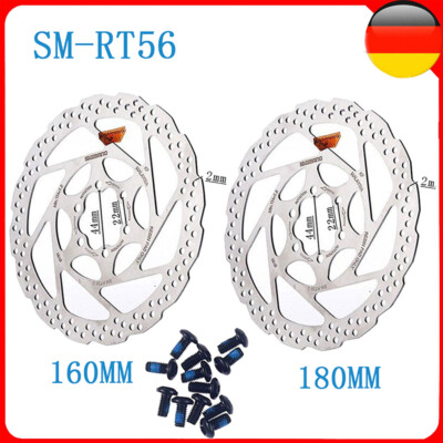 MTB Fahrrad Disc Brake-Rotors 160mm/180mm Scheiben 6-Loch Disc Rotor DE,