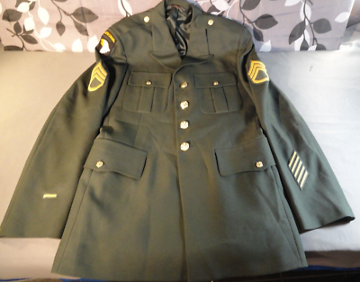 green emerald velvet dress US Army Service Dress Jacket main image 1