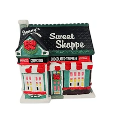 Coca Cola Town Square Collection Jenny's Sweet Shop No Cord No Box