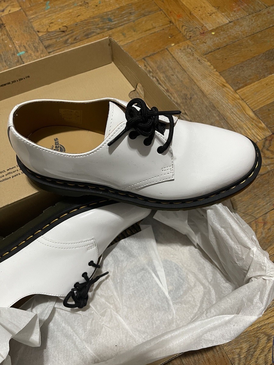 Dr Martens 1461 Yellow Stitch Leather Oxford Shoes | eBay display picture 3