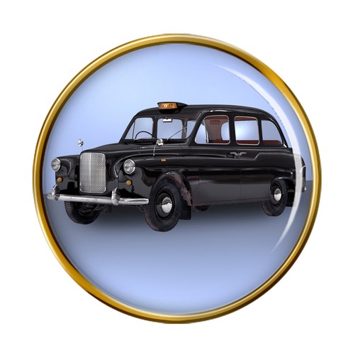 Distintivo Pin Cab Nero Austin FX4