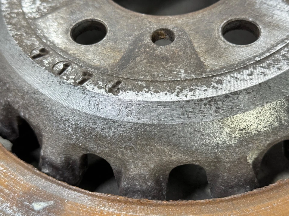 12-17 BMW F06 F10 F12 F13 M5 M6 DISCO FRENO DELANTERO IZQUIERDO DERECHO ROTORES OEM PAR Foto 4 de 4