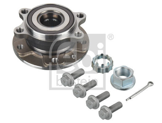 Febi 180123 Radlagersatz Radnabe Vorne FüR Nissan Qashqai Grand Scenic Kadjar-image