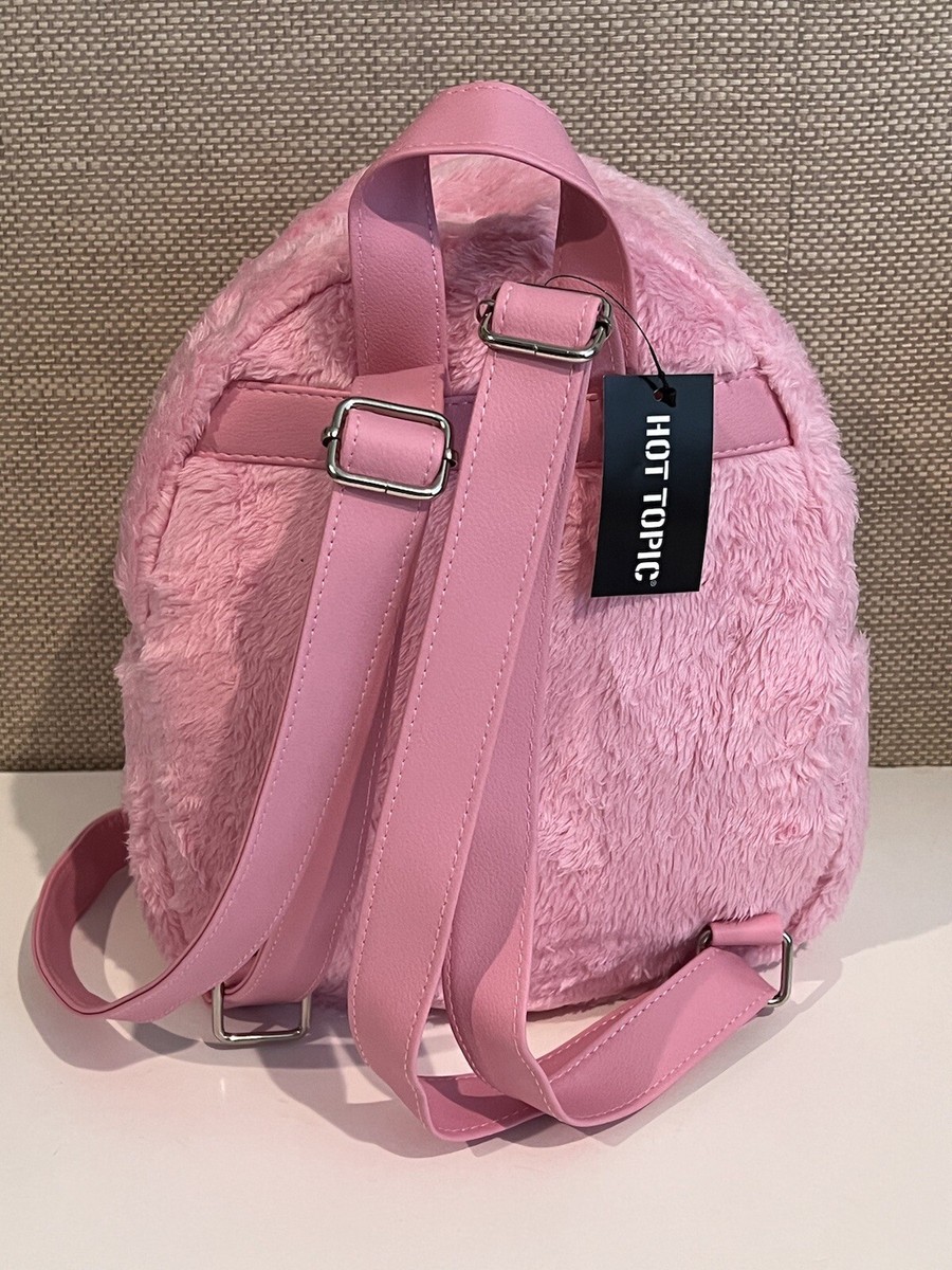 バッグ Melanie Martinez Portals Fuzzy Backpack Melanie Martinez Mini Backpack Book Bag Pink Portals Fuzzy