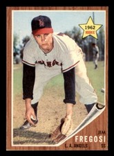 1962 Topps Baseball #209 Jim Fregosi NM