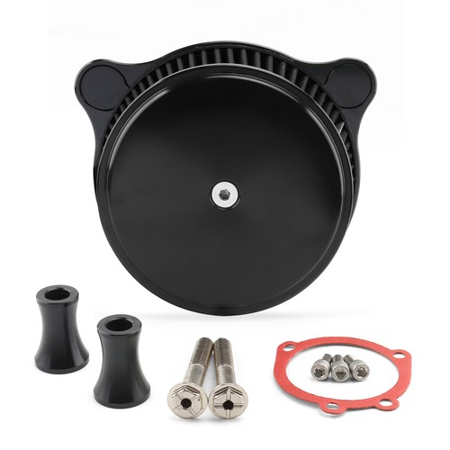 Smooth Air Cleaner Intake Filter For Harley Electra Glide Road King Dyna Softail - Picture 6 of 8