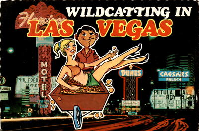 Vibrant nightlife, iconic shows, and endless excitement in Vegas.! postcard