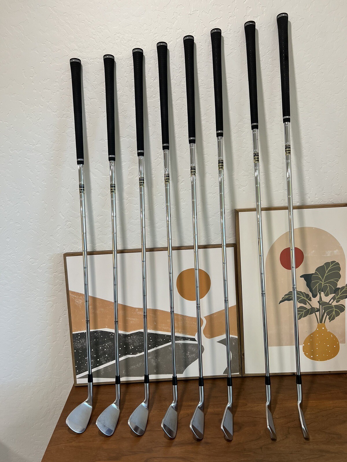 MacGregor MT ProM Blade irons 3PW Stiff Dg S300 New Grips Great