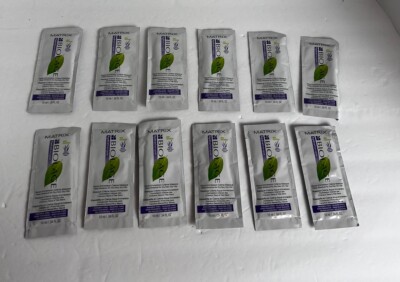 12 Matrix Biolage Aqua Immersion creme Masque deep moisture .34 oz. Each Sample