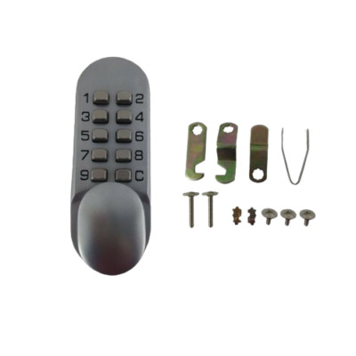 NEU TASTATUR TÜRSCHLOSS MIT 10X DRÜCKTASTEN CODE ZUGANG MECHANISCH DIGITAL SCHLÜSSELLOS