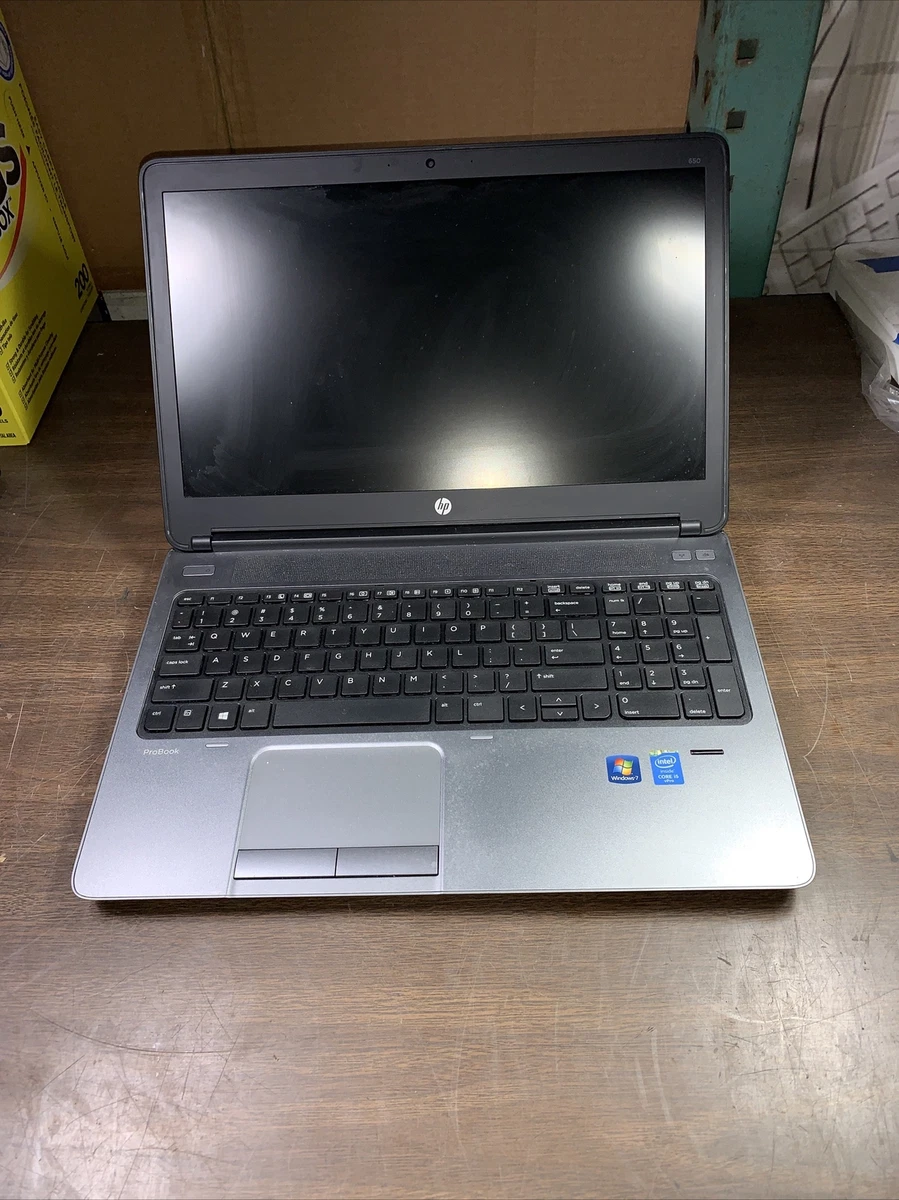 HP PROBOOK 650 G1 INTEL CORE i5 4340M 2.90GHZ 8GB RAM NO HD NO