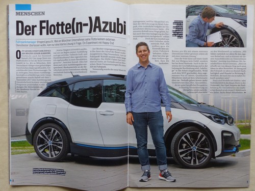 Firmenwagen Sonderdruck AutoBild 35/2019 - BMW i3 VW Toyota Fiat Kia Opel Smart - Bild 3 von 4
