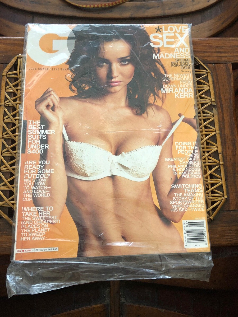 GQ june 2010 工場 Miranda Kerr Miranda Kerr white bikini GQ June