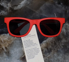 Janie and Jack Coral/Orange Sunglasses Toddler Size 2/4 Years NEW