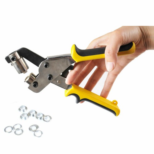 For Eyelet #4 (10.5mm) Portable Hand Press Grommet Eyelet Punching Machine Tool - Picture 11 of 12