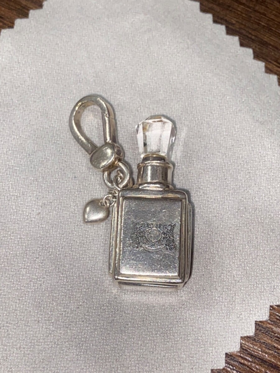 Sterling silver perfume bottle pendant Sterling silver perfume bottle pendant