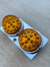 JML FREIGHTLINER Eurostyle Map & Dome Light Plate ONLY w/ DUAL Watermelon Holes