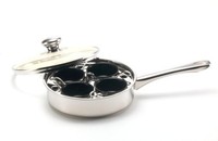 Demeyere 4-cup Egg Cooker/poacher, New, Free Shipping on sale Demeyere 4-cup Egg Cooker/poacher, New, Free Shipping on sale
