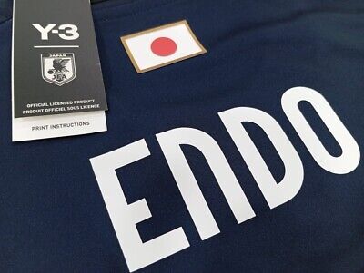Y-3 日本代表 ENDO 6 シャツ Wataru Endo #6 Adidas Japan National Football Team Jersey