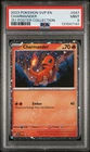 Pokemon Card Charmander 047 Black Star Promo Pokemon 151 Poster Collection PSA 9