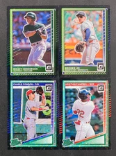 2025 Donruss Optic Baseball CIRCLES PRIZMS with Rookies You Pick the Card