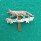 WW1 British Army Queen's Own Yeomanry Regiment Cap Badge