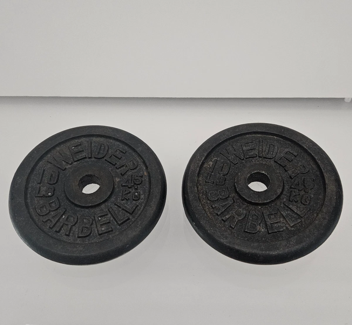 Weider Weight Lifting Cast Iron Dumbbells for sale | eBay