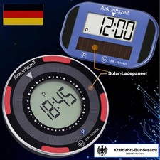Elektronische Parkscheibe mit Zulassung Solar Automatische Digitale Parkscheibe