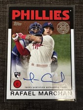 2021 Topps Update Series - 1986 Topps Baseball Autographs Rafael Marchan 