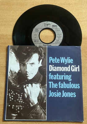 Vinyl 7'' Single Pete Wylie Diamond Girl