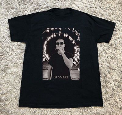 DJ Snake Black cotton Shirt All size S-5XL Unisex T152