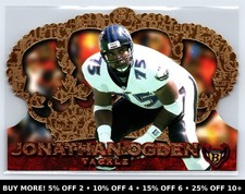 1996 Pacific Crown Royale Jonathan Ogden RC #CR-84 Baltimore Ravens