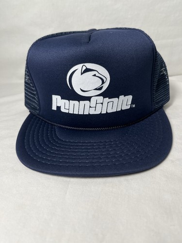 Vtg Penn State Snapback Hat Rope Brim New Old Stock 80S