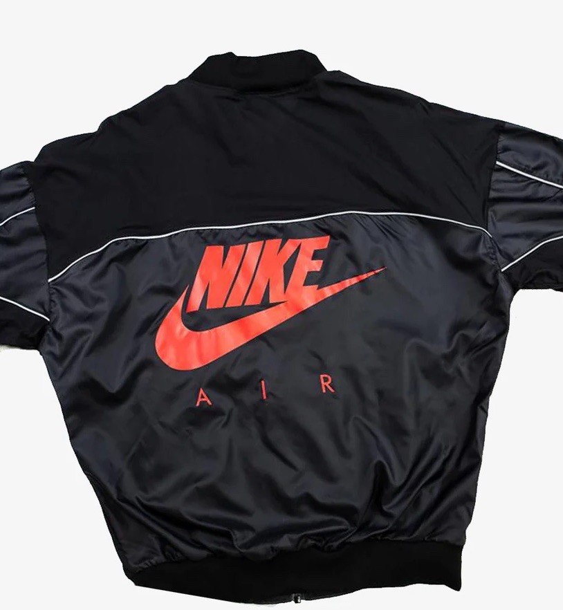 Nike Air Jordan 5 V AJ5 Legacy Jacket Black Red Metallic Silver Mens Size Medium image 7