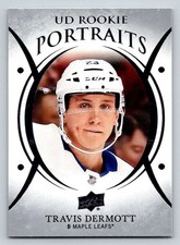 2018-19 Upper Deck UD Portraits #P75 Travis Dermott (ref 185650)