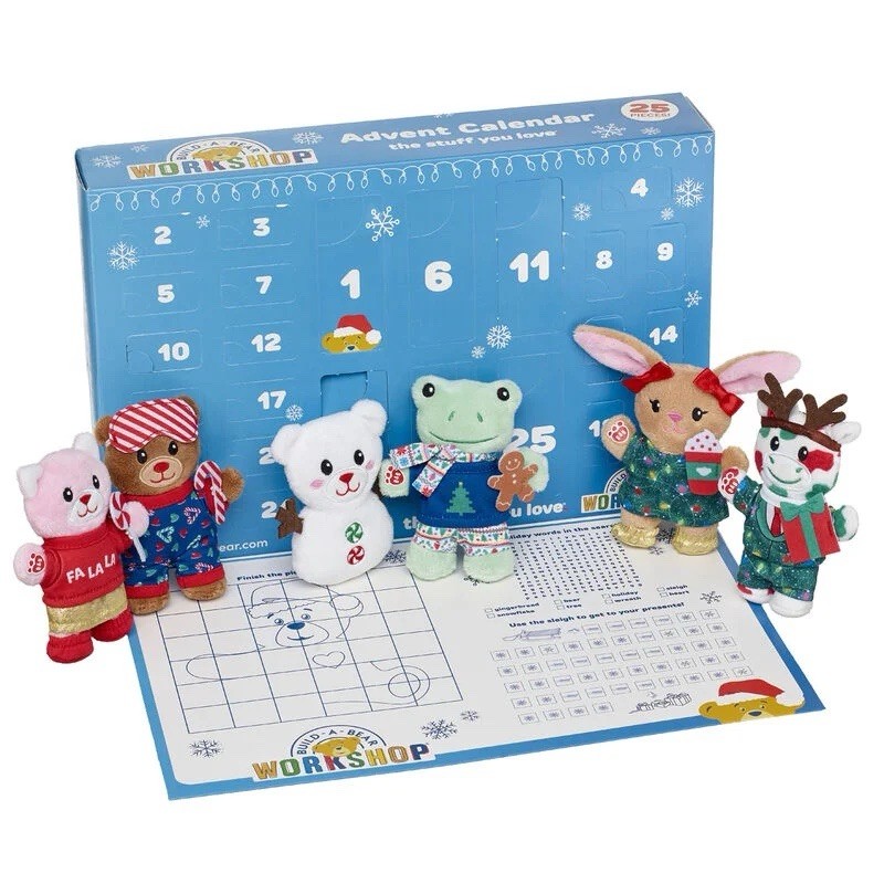 Build a Bear Workshop 2025 Advent Calendar, Brand New! | eBay