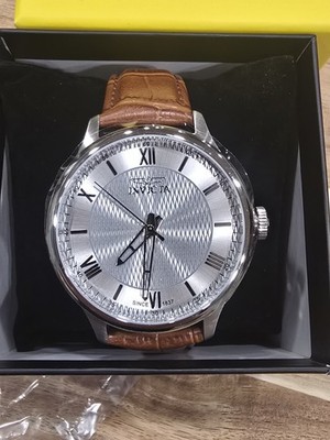 50466 - Invicta Celestial Men's Watch - 43mm Brown Leather Band