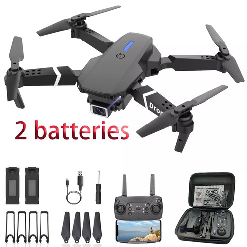Professional Drone E88 4K Wide-Angle HD Camera Wifi Fpv Height Hold Foldable - Picture 26 of 28