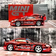 Mini GT Toyota Supra (A80) Top Secret GT-300 Top Secret Red Chrome #1132 1/64