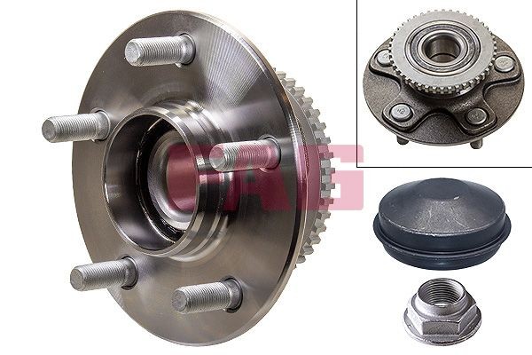 Schaeffler FAG 713 6139 70 Radlagersatz Hinten Passend FüR Nissan-image