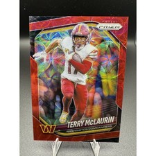 2025 Panini Prizm #223 Terry McLaurin FOTL Red Scope 19/20