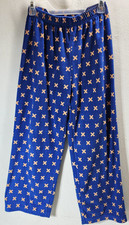 OshKosh Boys Fleece Jogger Pants Size 10 Blue With Orange X Pattern
