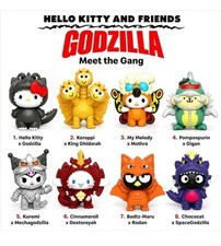 2026 McDonald  s Hello Kitty Godzilla Happy Meal Figure Singles or Set