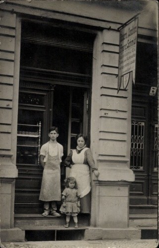 Foto Ak Geschäft, Bäckerei, Schowalderstraße - 4273167