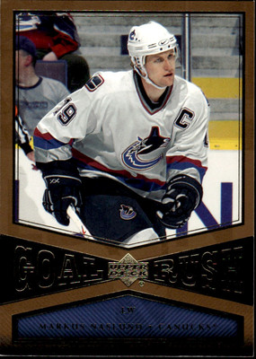 2005-06 Upper Deck Goal Rush #GR10 Markus Naslund Vancouver Canucks