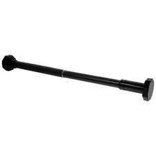 Adjustable Curtain Pole No Drill Retractable Shower Rod for Doorway