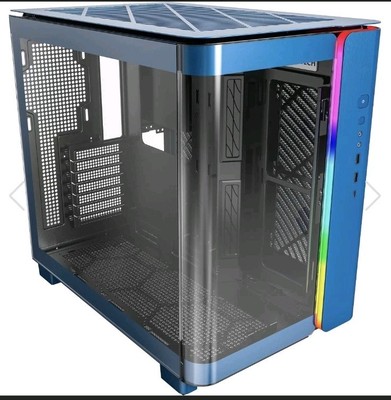 Montech KING 95 ATX-Tower, Tempered Glass, ARGB - Berliner Blau