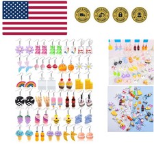 23 Pairs Christmas Earrings for Women Xmas Holiday Dangle Earrings Christmas ...